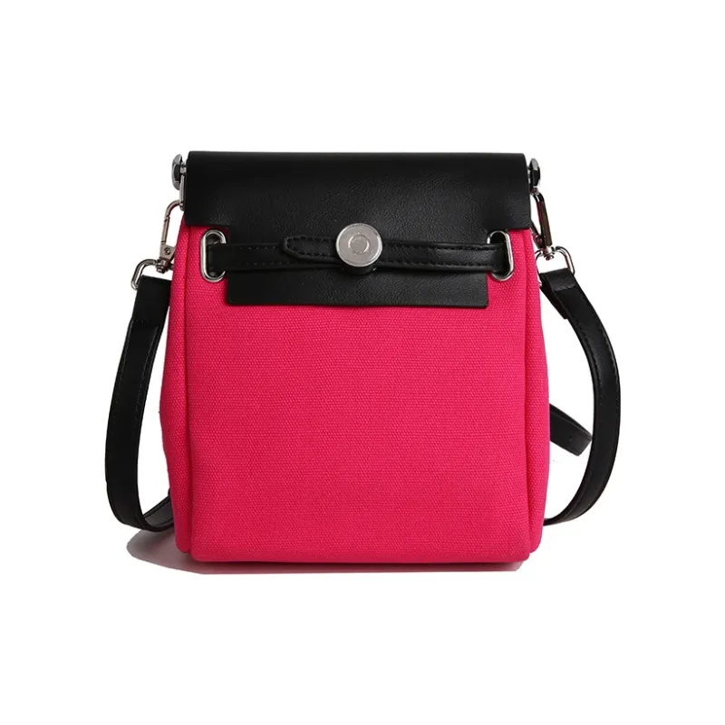 ZAVC PU Shoulder Bag Regular Women's Black & White/Black/Rose Red/Khaki/Light Brown/Green-10