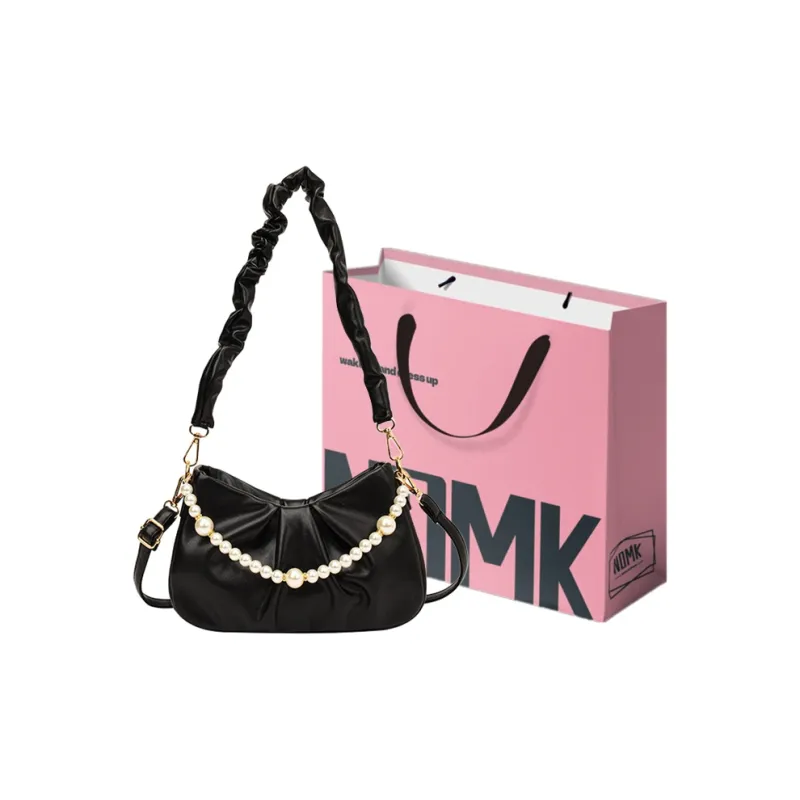 NOMK PU Shoulder Bag Regular Women's Ecru-13
