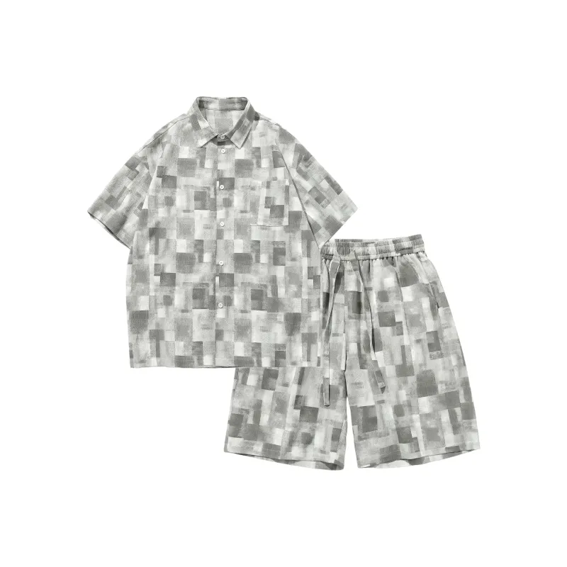 HOKLV Shirt Matching Set Unisex-5