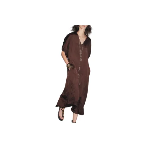 ZARA ZW Series Short Sleeved Dress Women's