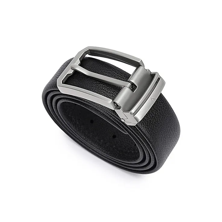 TangGuh Top Grain Cow Leather Belts Men's 3.4cm Width-5