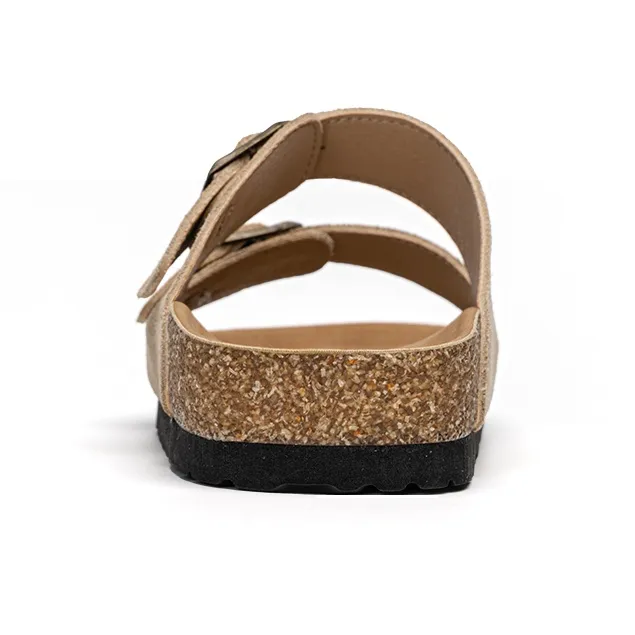 EXULL Q Abrasion Resistant Slide Slippers Women's Khaki-2