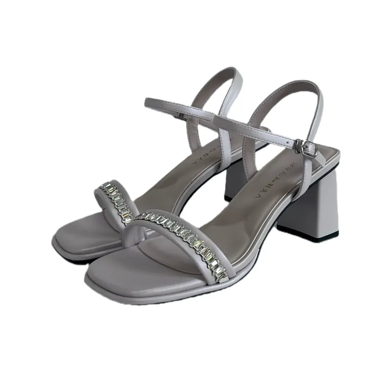 Shoe Lady One Strap Sandals 6.5cm Women's-7