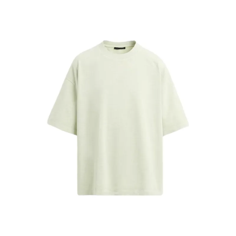 ZARA T Shirts Men Light Green-0