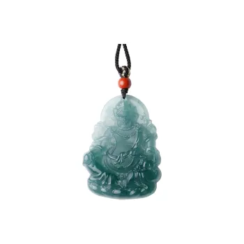 Clear Snow Ice Glutinous Jadeite Necklaces Unisex