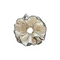 Ecru Polka Dot Hair Tie