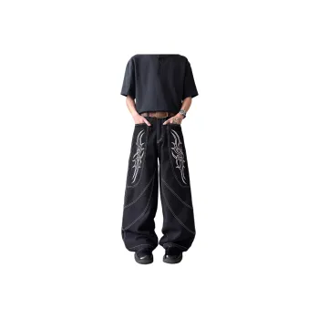 PANDA ADEVIL Jeans Unisex Black