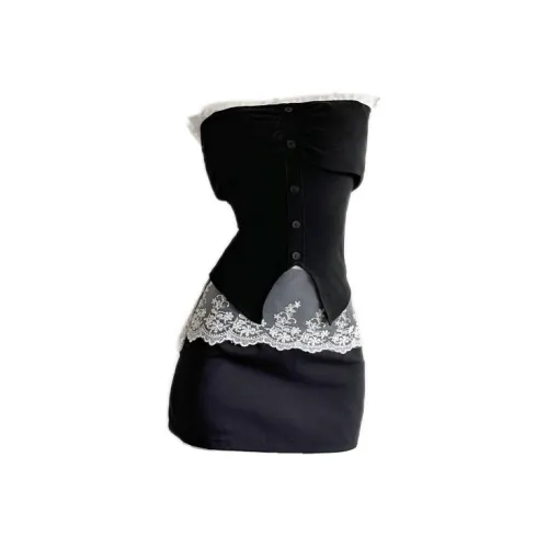 Icicofficial Skirt Set Women's Black