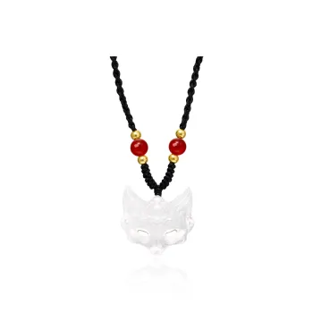 QUIET LOVE Natural Chalcedony Pendants Unisex