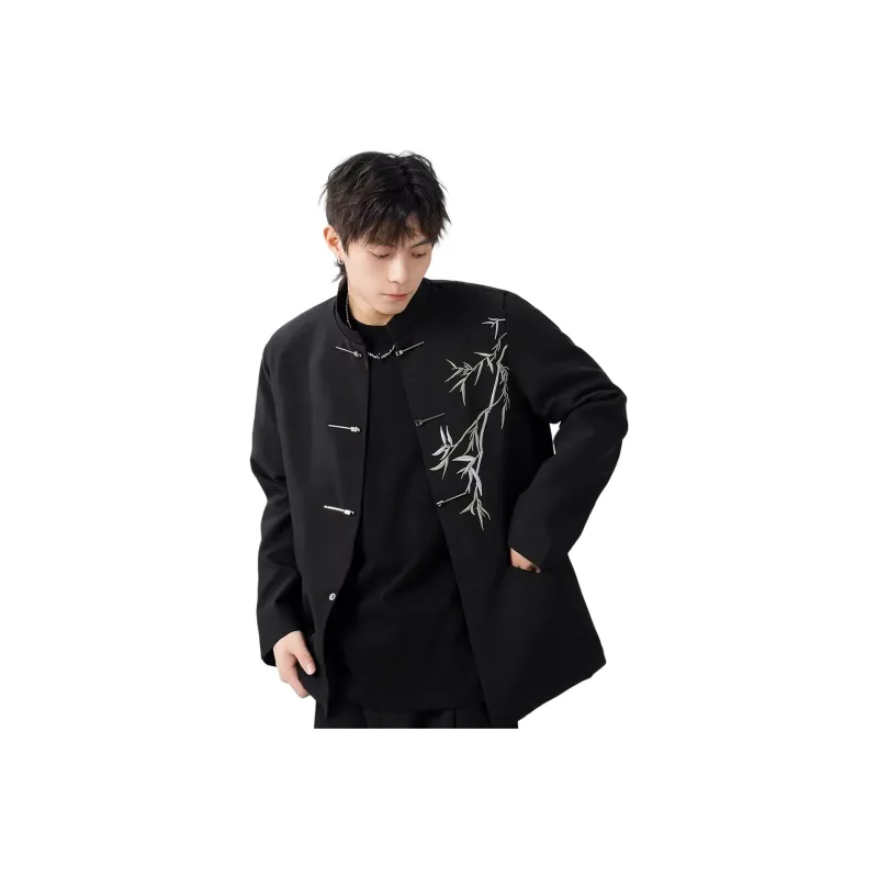 TESTUNG Business Suits Unisex Black-6