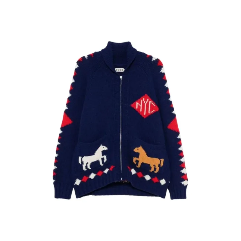 BODE Diamond Corral Cardigan-0