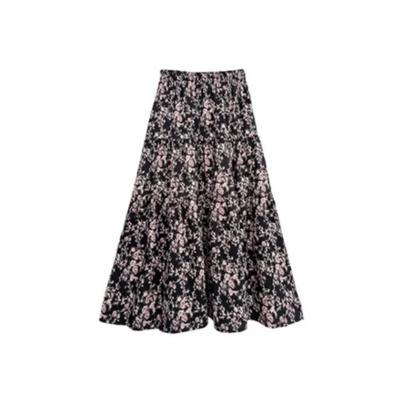 Gentle Welcome Casual Long Skirt Women's-0