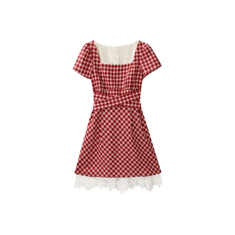 Peaches Peaches Short Sleeved Dress Women's-0