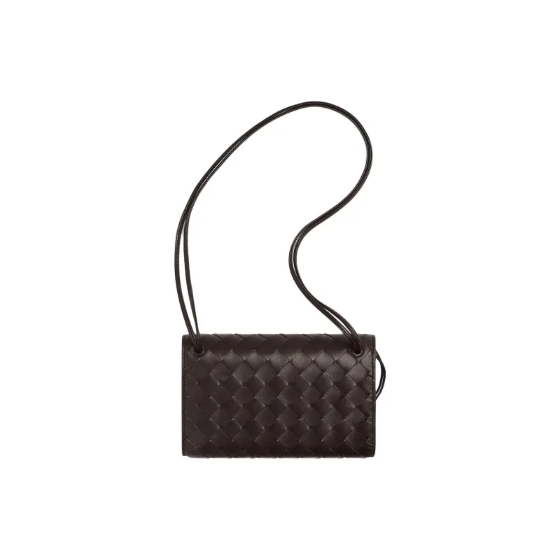 Bottega Veneta Andiamo Series Lambskin Shoulder Bag Regular Women's Candy Color-2