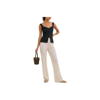 Reformation Tank Tops Women's Black