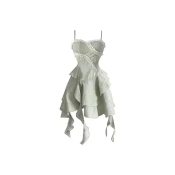 7 SEVFUN Slip Dresses Women's Green