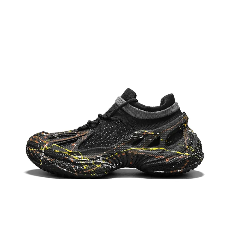 OUBT Mesh Sports Running Shoes Wear resistant, Non slip And Breathable Mid Top Casual Shoes Men's-7