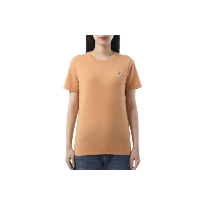 Maison Kitsune T Shirt Men's Orange-0