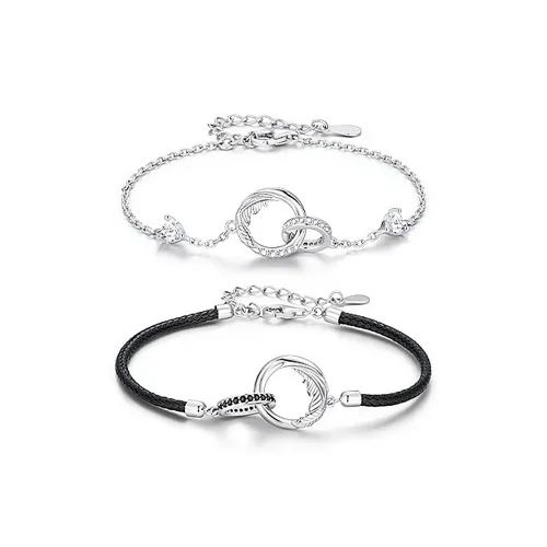 Good Quality S925 Silver Bracelets Unisex