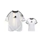 2 Pack (White Heather Gray Loose Fit+White One Size Slim Fit)