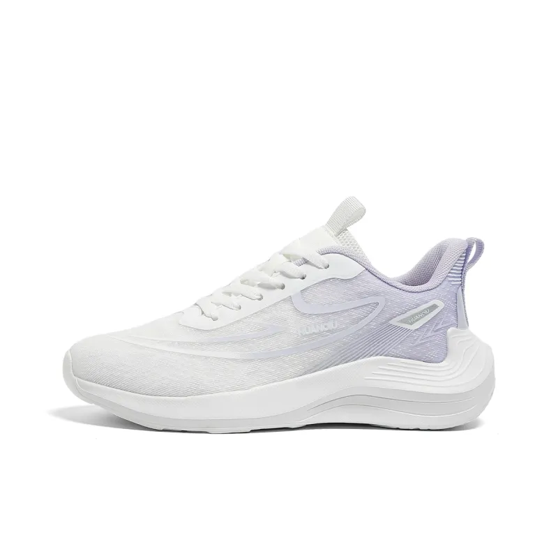HUANQIU Running Shoes Women's Low Top White-0