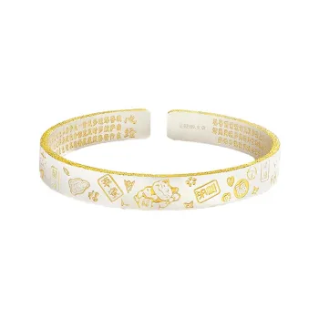 Crabs 999 Fine Silver Bangles Unisex