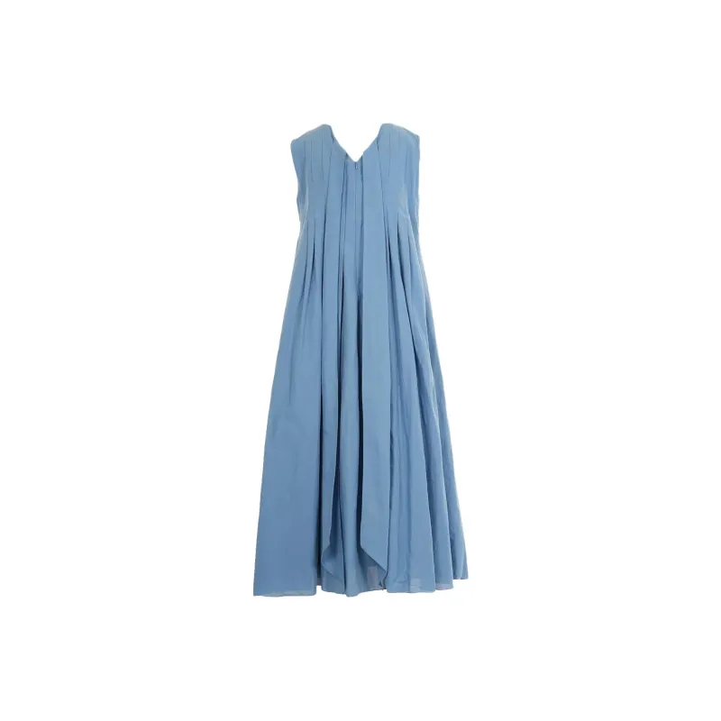 MaxMara Sleeveless Dress Women's Blue-1