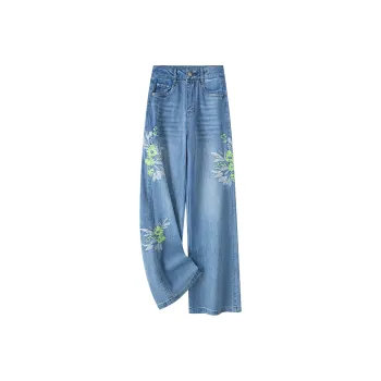 LUYOUYE Jeans Women's Blue