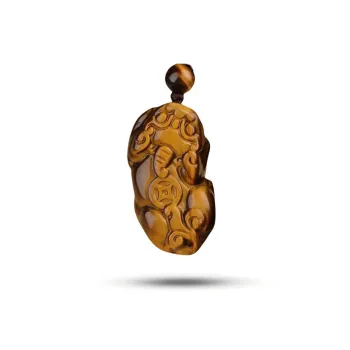 Sima Is Ethereal Tiger's Eye Stone Pendants Unisex