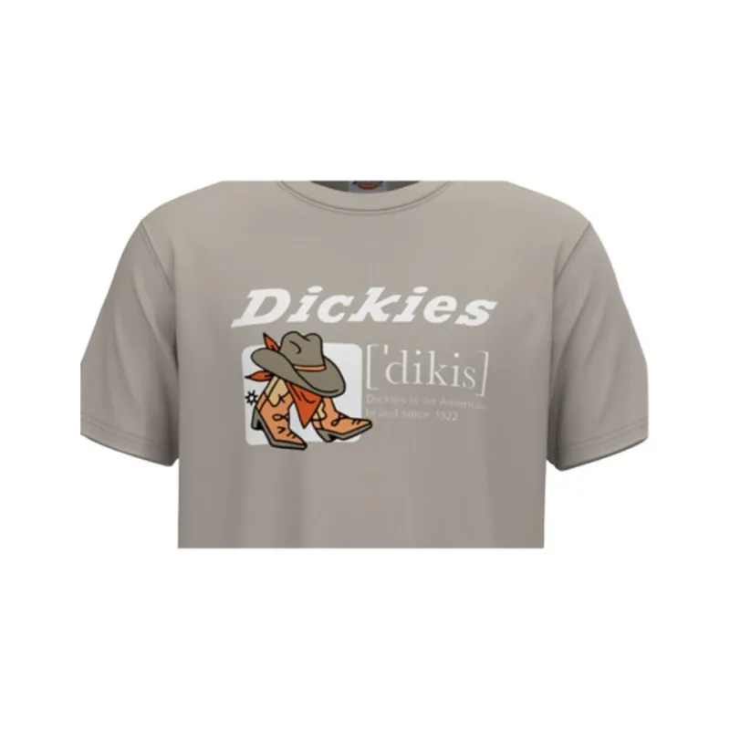 Dickies T Shirts Unisex Tea Brown-1