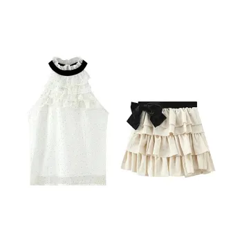 OZVO Two Piece Skirt Sets Women's