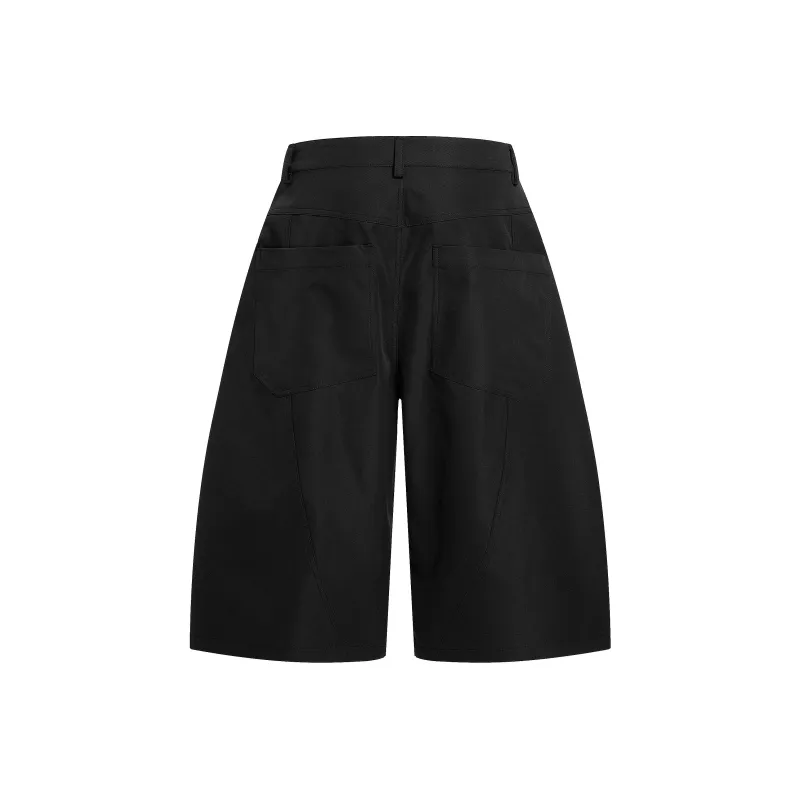 Lbpc X Beam mix with kimchi Denim Shorts Unisex-2
