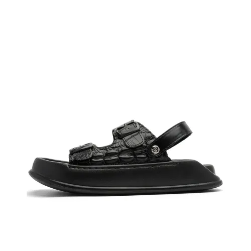 WEISHIBANGWEI Beach Sandals Men's Black