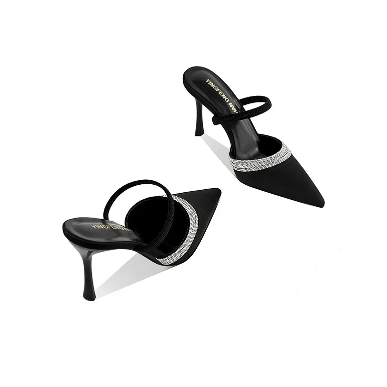 GOSO Closed Toe Slippers Women's Black-3