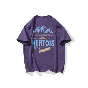 EPTISON T Shirts Unisex Purple