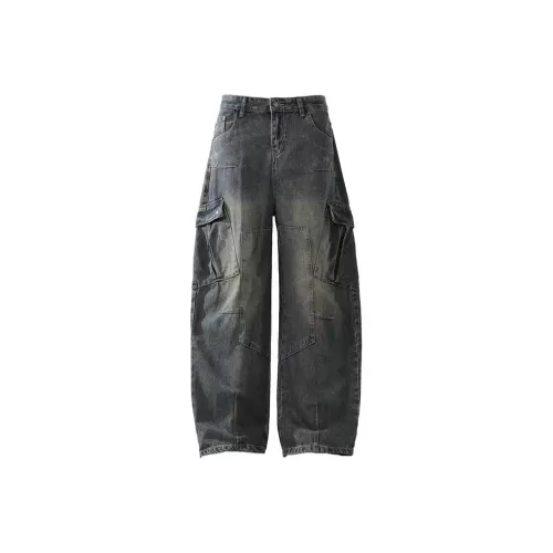 HKRXEC Jeans Men Blue