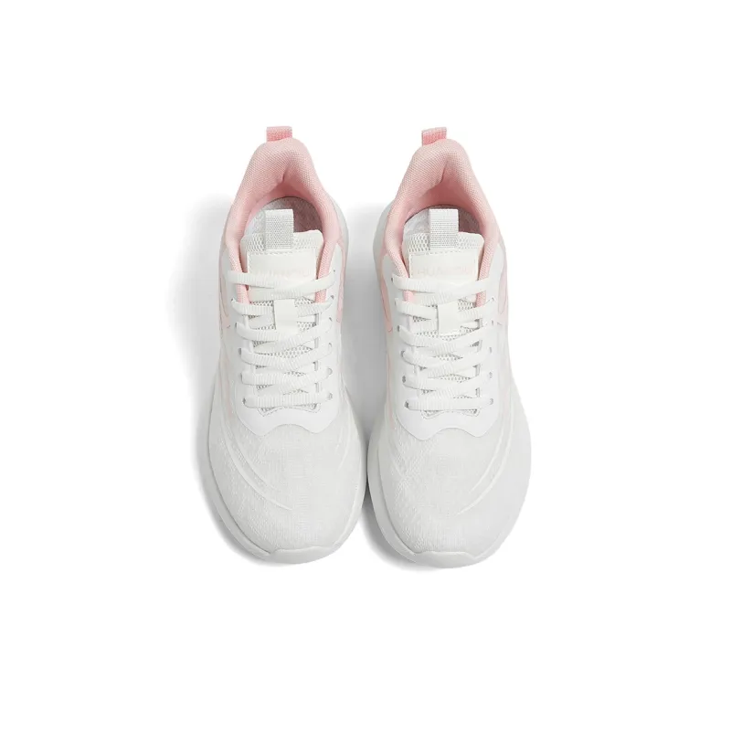 HUANQIU Running Shoes Women's Low Top White-4