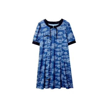 LUYOUYE Short Sleeved Dress Women's