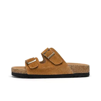 EXULL Q Abrasion Resistant Slide Slippers Women's Camel