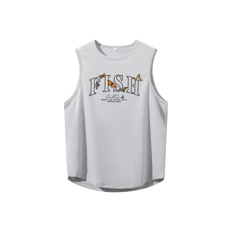 DOUBLE FISH Tank Tops Unisex-4