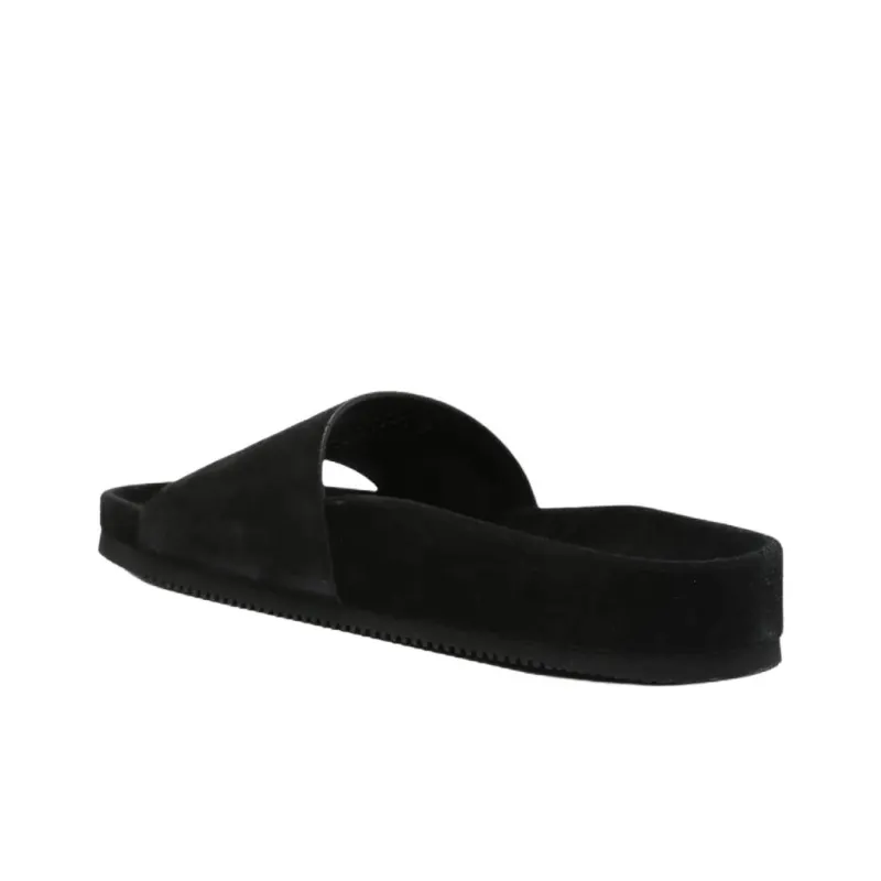 TF Rubber Sole Slip Resistant Slide Slippers Men's Black-4