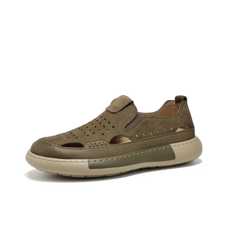 Millies Men's Casual Shoes Men Low Top Yellow/Khaki-7