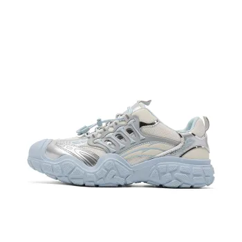 WEISHIBANGWEI Low Top Casual Shoes Unisex Beige Blue