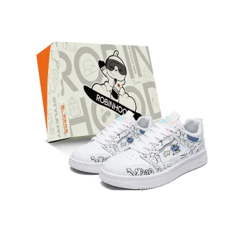 ROBINHOOD Coverage Slip Resistant Cushioning Impact Resistance Abrasion Resistant Low Top Skateboard Shoes Men's Box