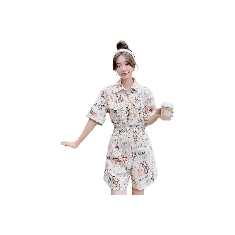 TEME Jumpsuits Women's Ecru-1
