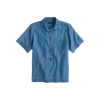J.Crew Polo Shirt Women's Dark Blue