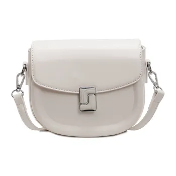 TOUTSEUL YOLO PU Shoulder Bag Women's Beige/Silver/Black/Khaki