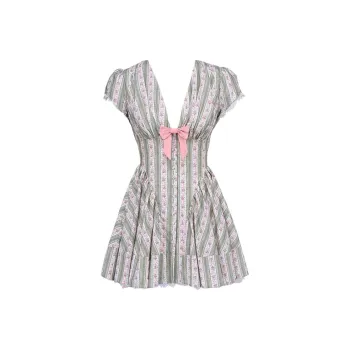 HOUSE OF CB SS25 Emiliana Short Sleeved Dress Women's