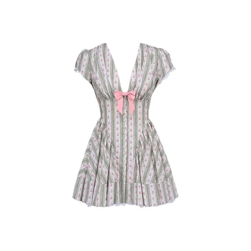 HOUSE OF CB SS25 Emiliana Short Sleeved Dress Women's-0