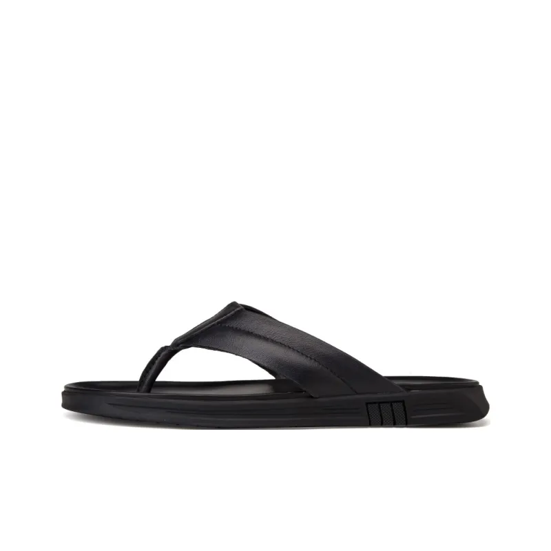 QIUTEXIONG Slip Resistant Quick Dry Flip Flops Men's-0